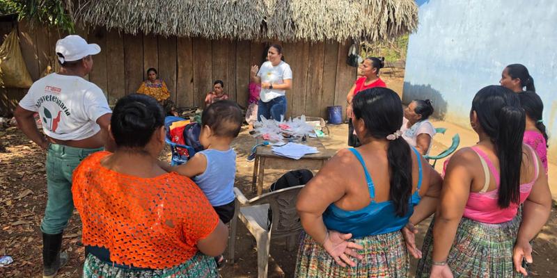 Huertos familiares fortalecerán alimentación de familias en San José Pinares