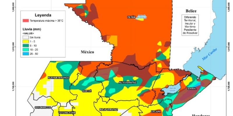 Reporte agrometereológico del lunes 15 de junio 2026