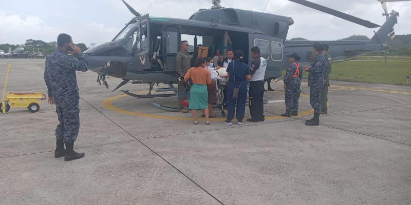 Ejército de Guatemala emplea sus capacidades aéreas y marítimas para salvaguardar la vida de la población
