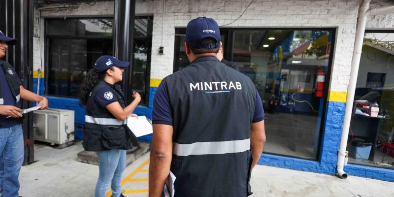 El Ministerio de Trabajo y Previsión Social (Mintrab), por medio de la Inspección General del Trabajo (IGT), da inicio al operativo de inspecciones en centros de trabajo a nivel nacional.