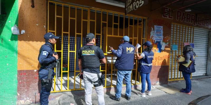 La Inspección General de Trabajo del Ministerio de Trabajo y Previsión Social (Mintrab) participó en un operativo conjunto liderado por el Ministerio Público en una acción de la Comisión Interinstitucional contra la Explotación Laboral y Trabajo Infantil (CICELTI).