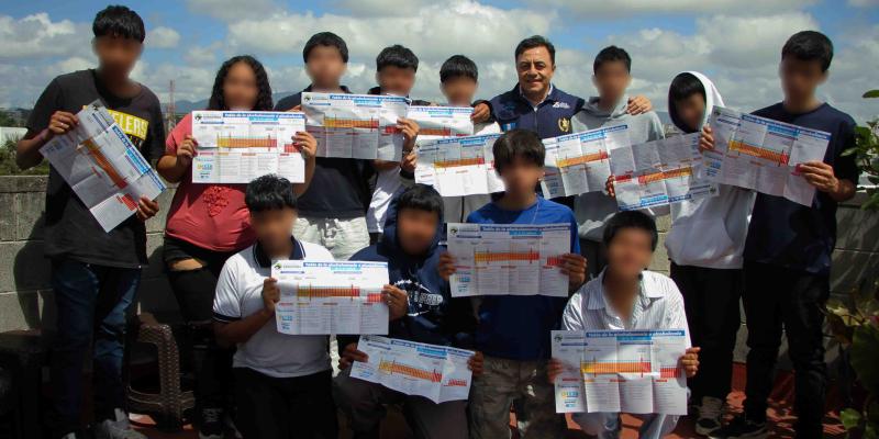 Adolescentes de MAIJU reciben primera charla sobre prevención de consumo de drogas
