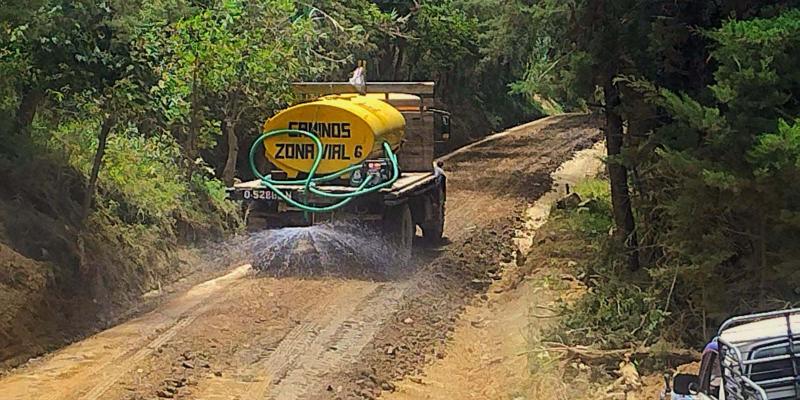 Mejoran ruta que beneficia a más de 15 mil vecinos en Huehuetenango