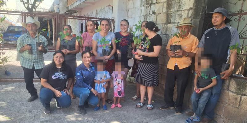 Fortalecen producción de frutales y disponibilidad de alimentos en Jutiapa