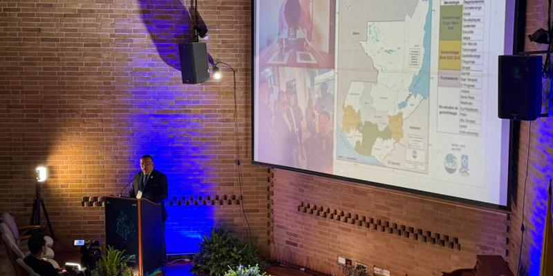 Colombia conoce los avances guatemaltecos en información estratégica de suelos