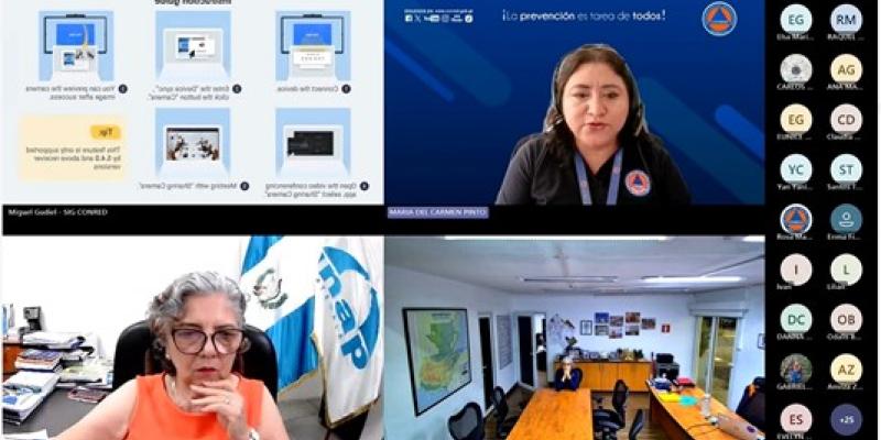 Inauguración del diplomado de manera virtual