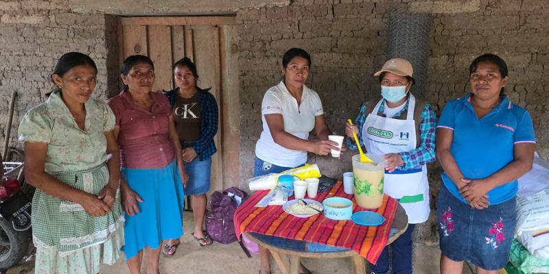 Con refrescos nutritivos fortalecen alimentación infantil en Chiquimula