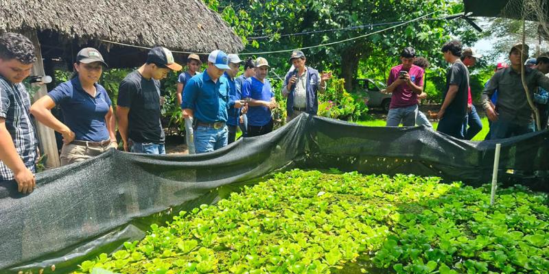 Jóvenes y promotores rurales se preparan para enfrentar el cambio climático