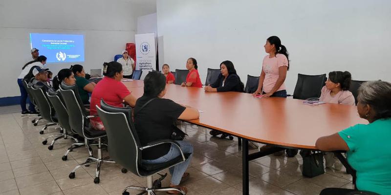 Promotores rurales de Quezaltepeque se capacitan para multiplicar el desarrollo agrícola