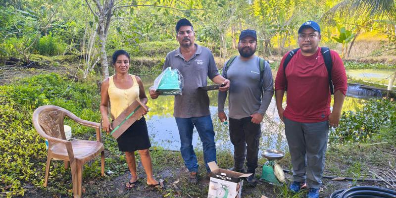 Promueven buenas prácticas entre productores de tilapia