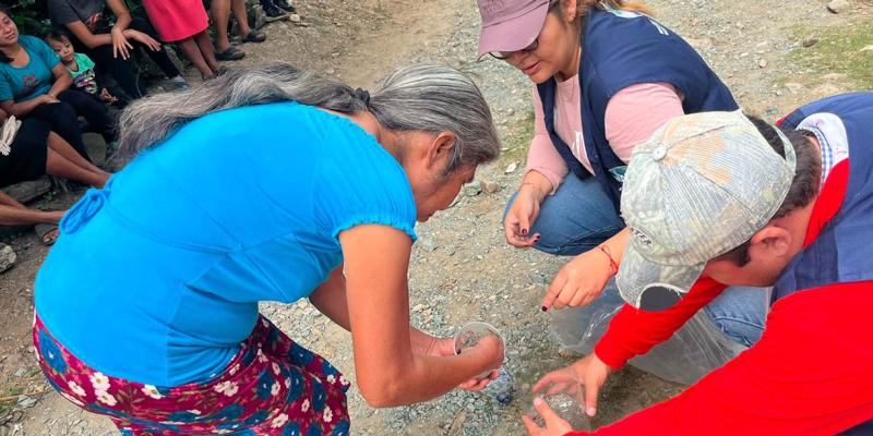 Promueven el acceso a agua segura y mejores prácticas de higiene familiar