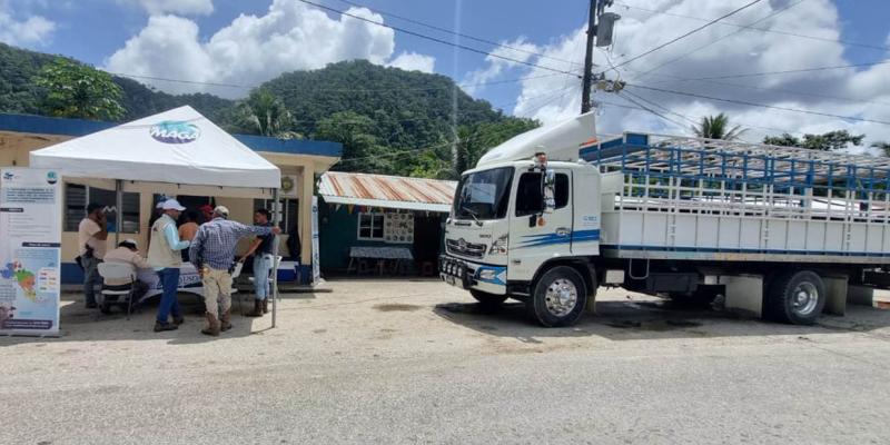 Realizan jornada registro de unidades de transporte pecuario