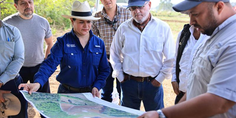 Supervisan avances del sistema Keyline establecido en la ENCA