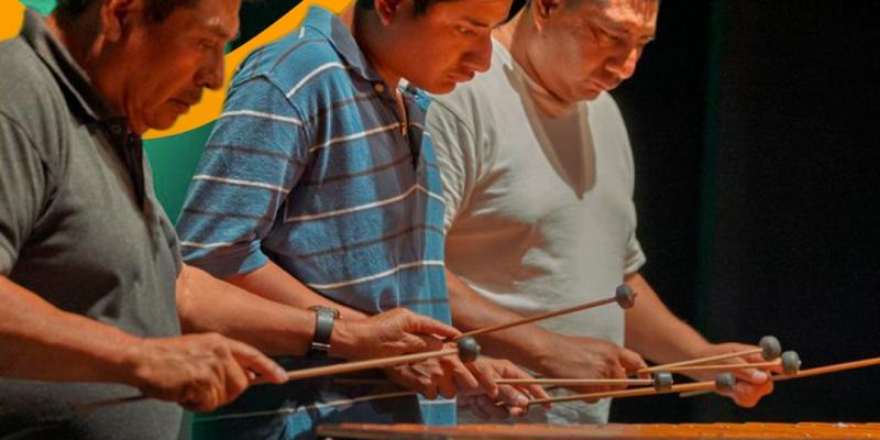 Concierto en el Teatro de Bellas Artes con la marimba «Mi bella pochuteca»