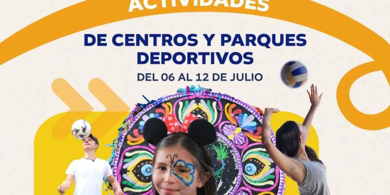 ¡Disfruta de una semana llena de deporte, recreación, convivencia y alegría!