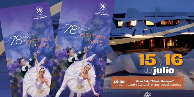 ¡Celebremos los 78 años de nuestro Ballet Nacional de Guatemala «Christa Mertins»!
