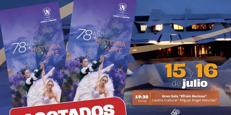 Gala del 78 aniversario del Ballet Nacional de Guatemala «Christa Mertins