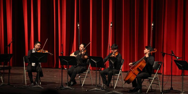 Cuarteto Primavera celebra dos años llevando la música de cámara por Guatemala. 