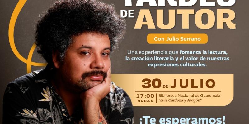Vive una tarde de literatura en Tardes de Autor