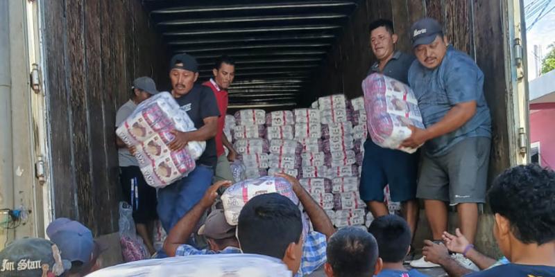 Más de 12 mil familias de San Raymundo y Moyuta recibirán alimentos