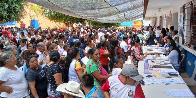 Inicia entrega gratuita de alimentos para más de nueve mil familias de Moyuta