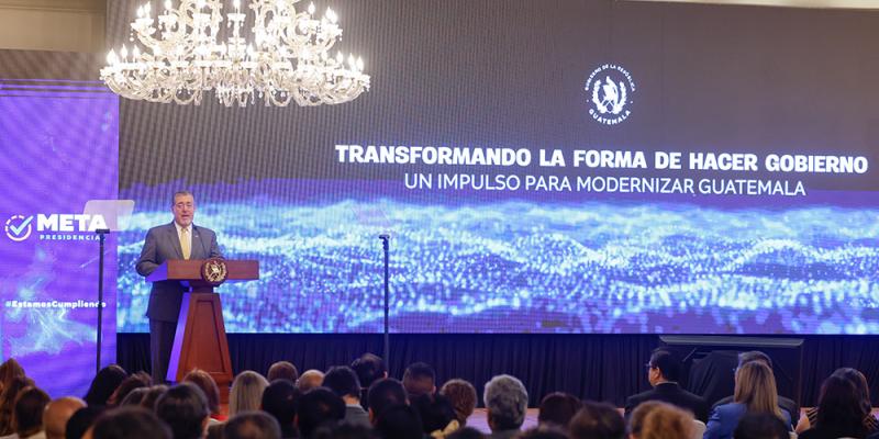 Gobierno de Guatemala presenta avances de la Agenda Nacional de Modernización para fortalecer los servicios públicos