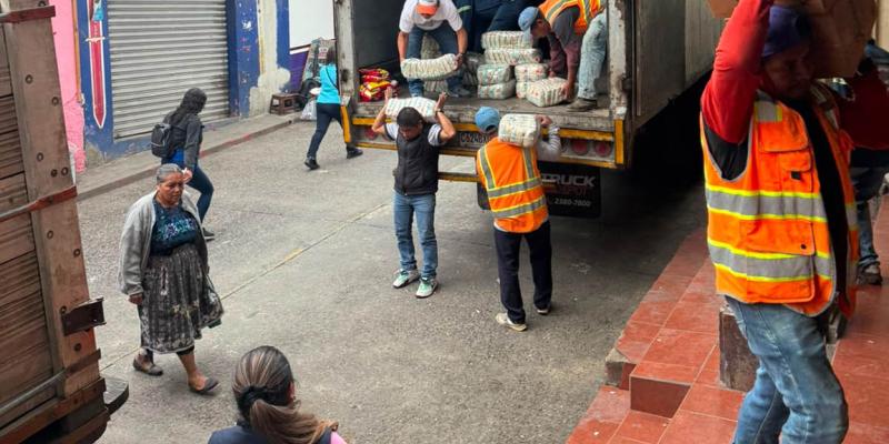 Distribuirán alimentos a familias priorizadas de Guatemala y Jutiapa