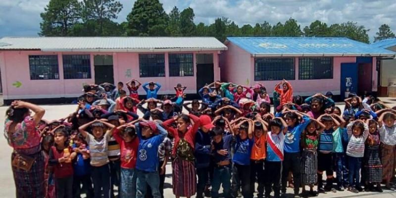 Evacuasión en centros educativos