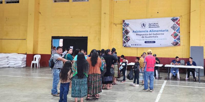 Apoyo alimentario para familias en condición de vulnerabilidad