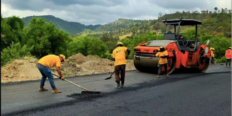 Avanza el Libramiento de Jalapa con la primera capa de asfalto