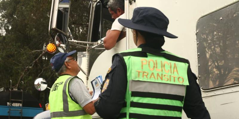 Intensifican operativos para proteger a usuarios del transporte extraurbano y de carga