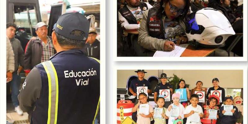 Provial lleva educación vial a más de 9 mil personas