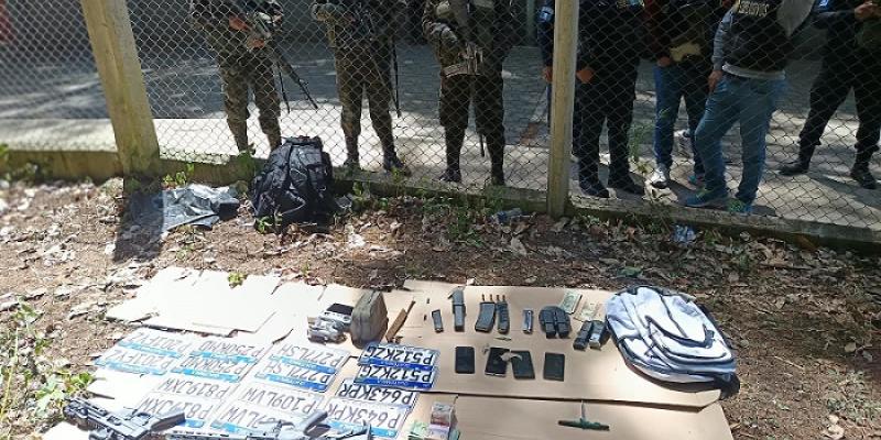 Ejército de Guatemala localiza diferentes ilícitos en San Lucas Sacatepéquez