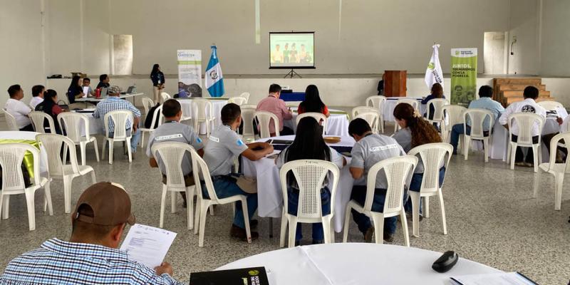 Fortalecen agricultura familiar y resiliencia en comunidades Achíes de Baja Verapaz