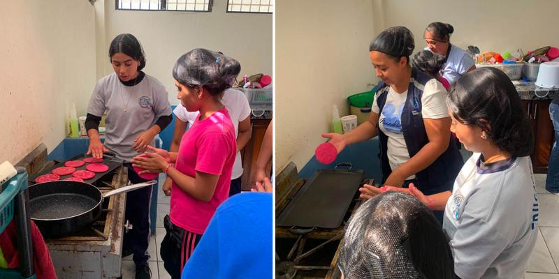 Promueven el consumo de tortillas nutritivas en estudiantes de Jutiapa