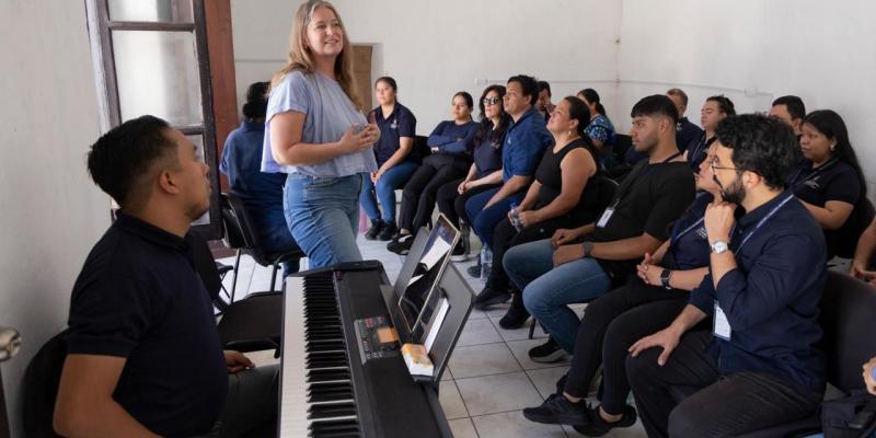 Coro Nacional de Personas con Discapacidad "César Augusto Hernández" finaliza taller intensivo. 