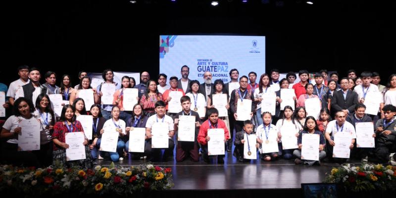 Concluye la etapa nacional de GUATEPAZ 2026 con la premiación de 45 artistas. 