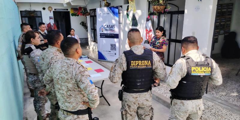 Promueven la protección del patrimonio natural y sagrado con agentes de DIPRONA en Quiché. 