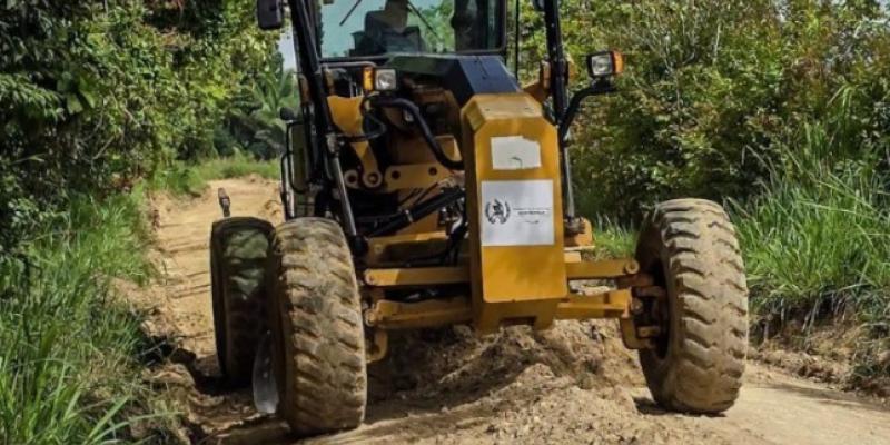 Caminos mejora conectividad entre comunidades de Las Cruces, Petén
