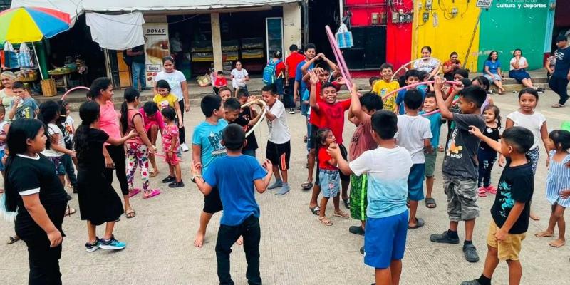 San Marcos reúnen a 250 personas en jornadas deportivas y recreativas