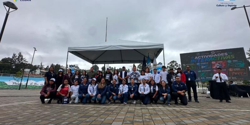Parque Deportivo y Recreativo de la Paz reúne a jóvenes de cuatro departamentos en Cobán