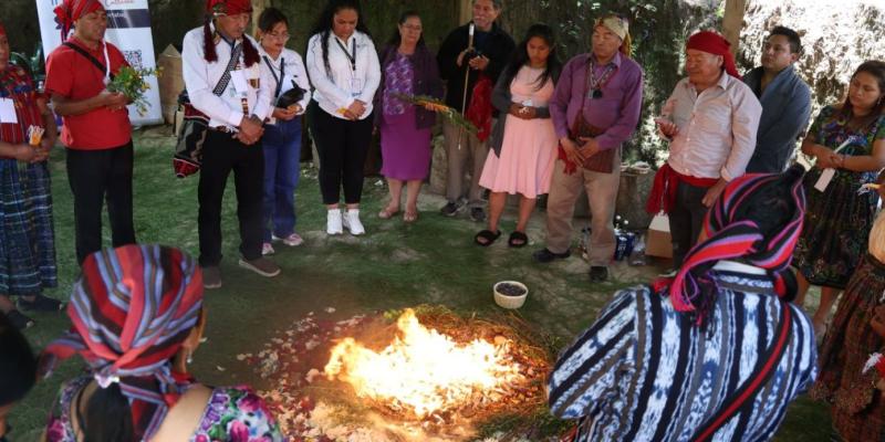 Tercer Encuentro Interregional de Ajq’ijab’ fortalece saberes ancestrales en Sololá. 