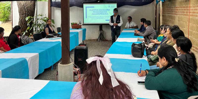 Más establecimientos escolares fortalecen el aprendizaje sobre producción de alimentos
